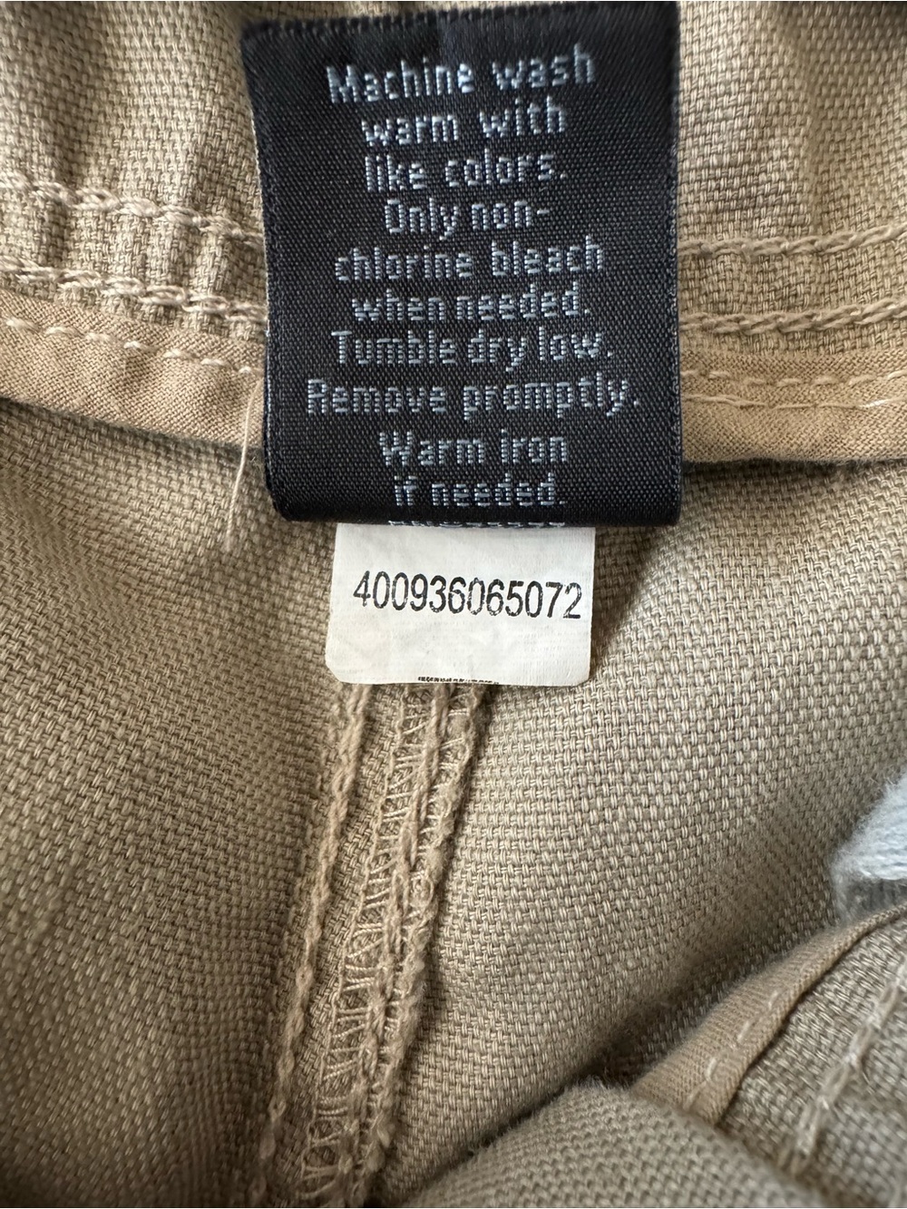 "Marc Anthony Men's Beige Linen/Cotton Blend
Drawstring Pants, Size 38x32" (EUC) - Picture 12 of 12